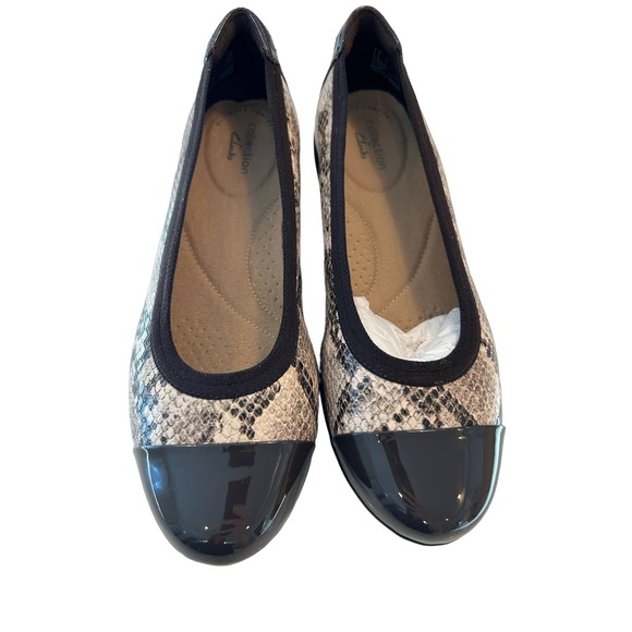 Clarks Women's Sara Orchid Ballet Flat - Stylish and Comfortable, Size 5.5W - Picture 8 of 10